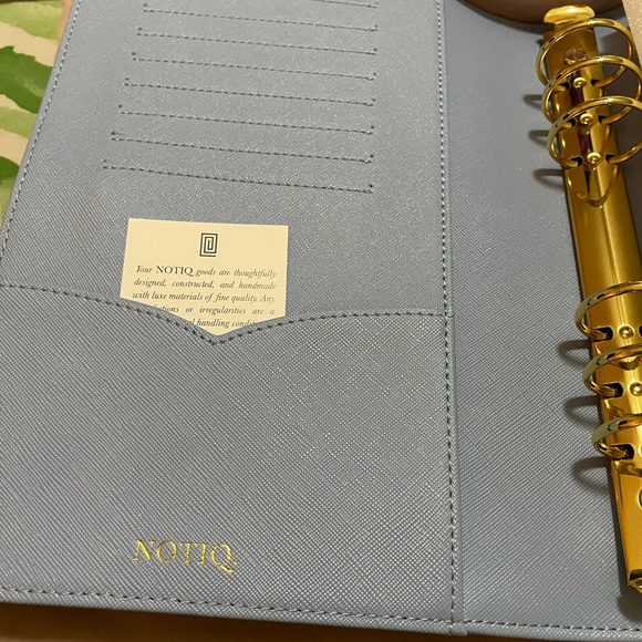 NOTIQ Premuim Vegan Ring Agenda/Planner - Picture 7 of 12